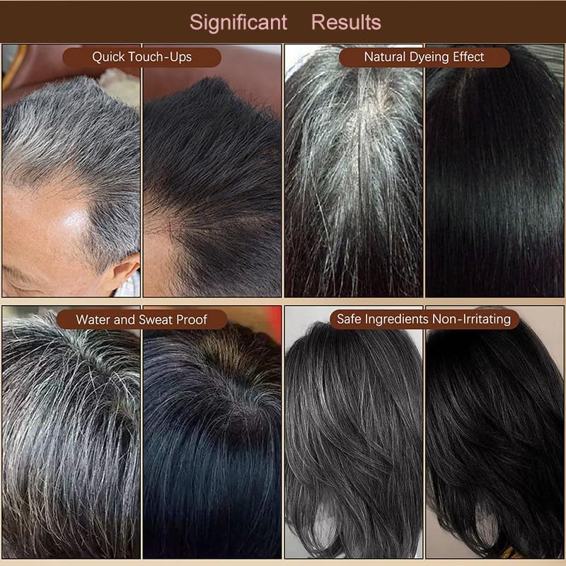 White Hair Covering is Simple and Convenient