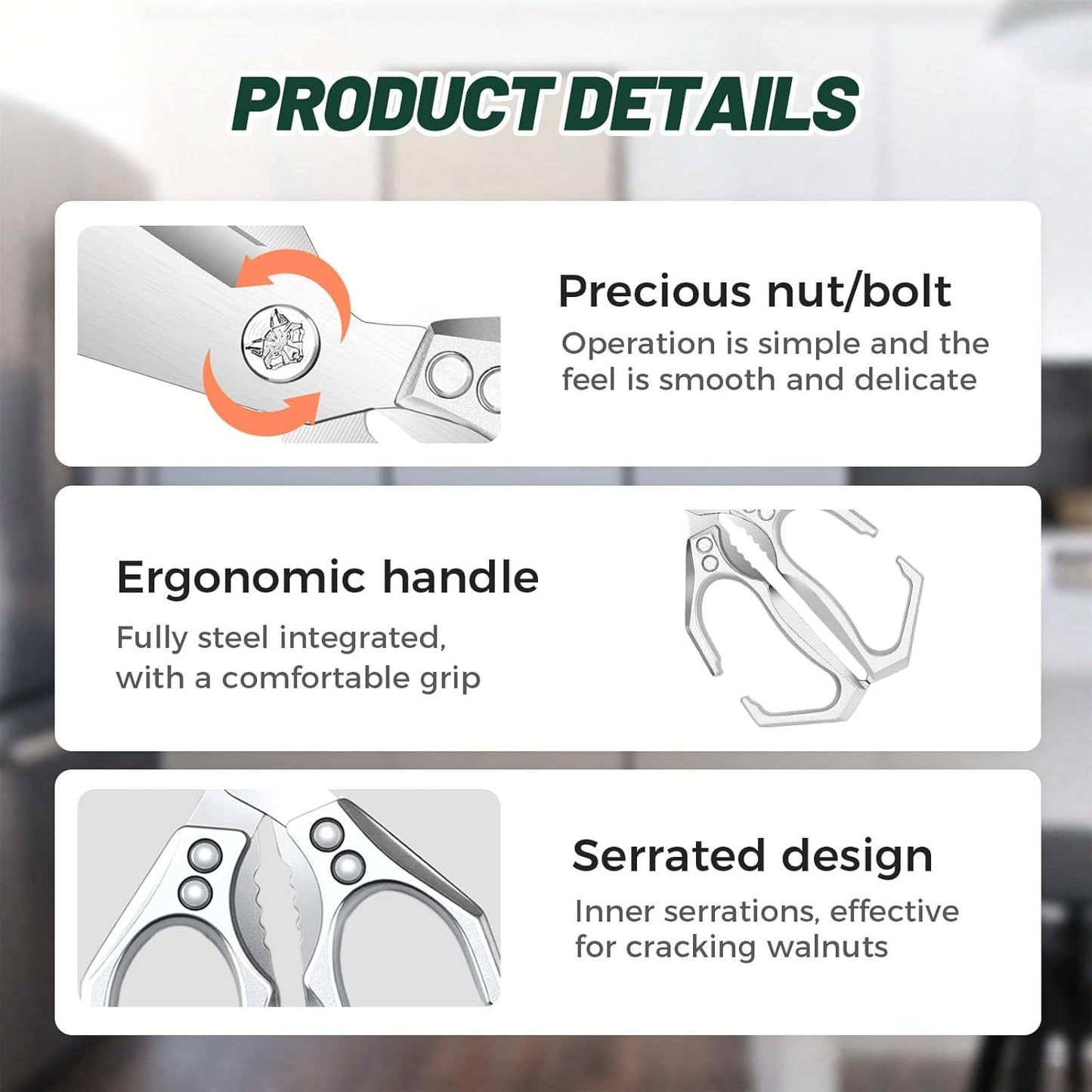 Wishbox™ Heavy Duty Multipurpose Shears