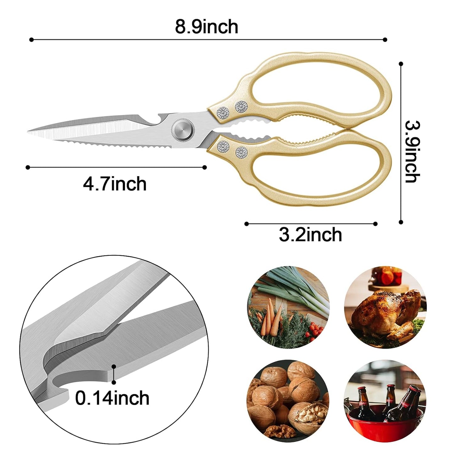 Wishbox™ Heavy Duty Multipurpose Shears