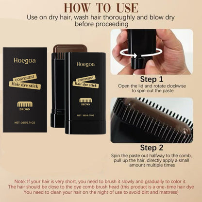 Effortless Hair Transformation - 49% OFF  Safe and Convenient Comb Hair Dye - For Quick and Stylish Hair Coloring!