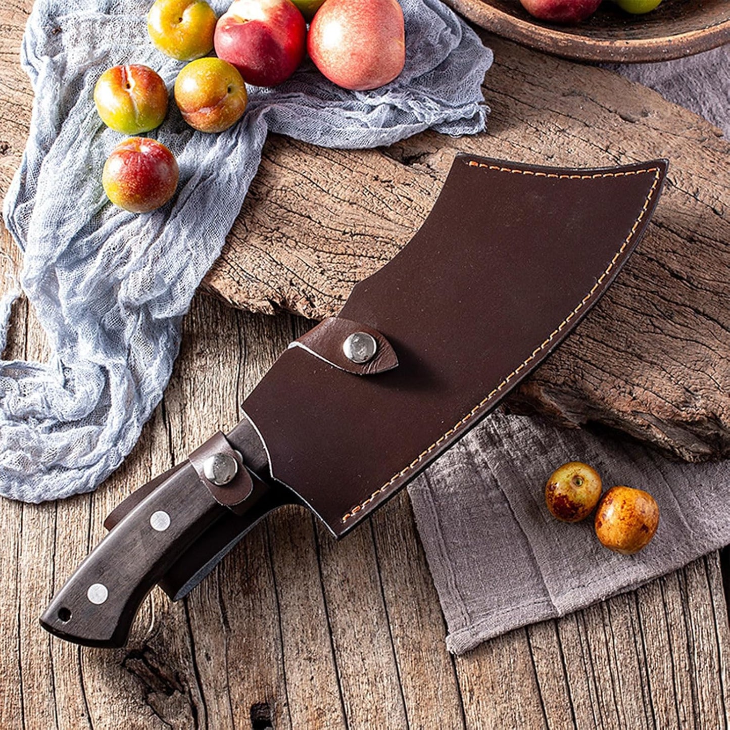 Dragon Chopping Knife Stainless Steel Blade